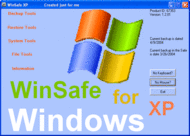 WinSafe XP screenshot